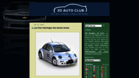 What 3d-auto-club.blogspot.com.tr website looked like in 2019 (4 years ago)