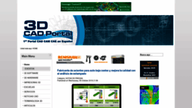 What 3dcadportal.com website looked like in 2019 (4 years ago)