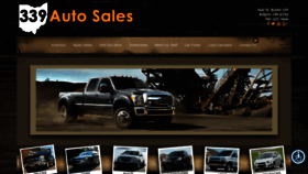 What 339autosales.net website looked like in 2019 (4 years ago)