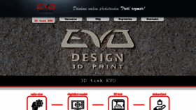 What 3d-tisk-evo.cz website looked like in 2019 (4 years ago)