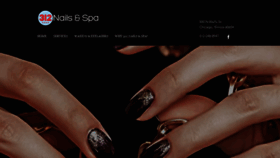 What 312nailsspa.com website looked like in 2019 (4 years ago)