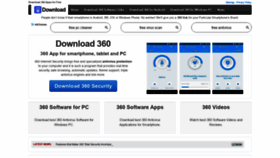 What 360download.org website looked like in 2019 (4 years ago)