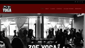 What 305yoga.com website looked like in 2019 (4 years ago)