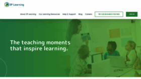 What 3plearning.com website looked like in 2020 (4 years ago)