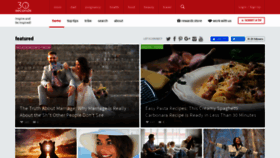 What 30seconds.com website looked like in 2020 (6 years ago)