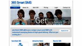 What 365smartsms.com website looked like in 2020 (4 years ago)