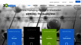 What 3qmedia.de website looked like in 2020 (4 years ago)