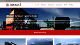 What 34istanbullojistik.com.tr website looked like in 2020 (4 years ago)