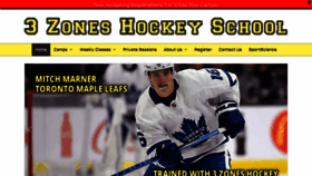 What 3zoneshockey.com website looked like in 2020 (4 years ago)