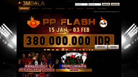 What 3mbola88.com website looked like in 2020 (4 years ago)