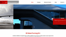 What 3dmetalforming.com website looked like in 2020 (4 years ago)