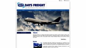 What 365daysfreight.com website looked like in 2020 (4 years ago)