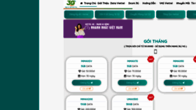 What 3gviettel.vn website looked like in 2020 (4 years ago)