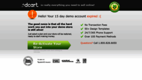 What 3dcart.net website looked like in 2020 (4 years ago)