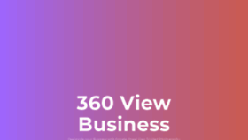 What 360viewbusiness.com website looked like in 2020 (4 years ago)