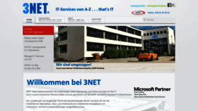 What 3net.de website looked like in 2020 (4 years ago)