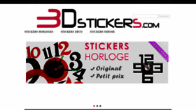 What 3d-stickers.com website looked like in 2020 (4 years ago)