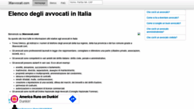 What 36avvocati.com website looked like in 2020 (4 years ago)