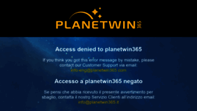 What 365planetwin.com website looked like in 2020 (4 years ago)