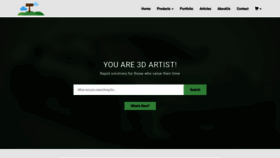 What 3dground.net website looked like in 2020 (4 years ago)
