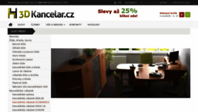 What 3dkancelar.cz website looked like in 2020 (4 years ago)