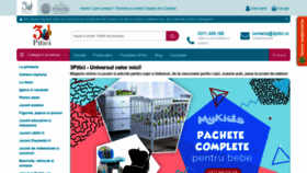 What 3pitici.ro website looked like in 2020 (4 years ago)