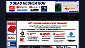 What 3seasrecreation.com website looked like in 2020 (3 years ago)
