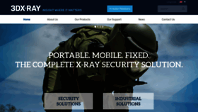What 3dx-ray.com website looked like in 2020 (3 years ago)