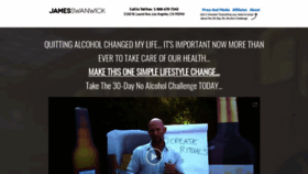 What 30daynoalcoholchallenge.com website looked like in 2020 (3 years ago)