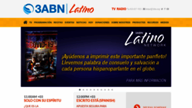 What 3abnlatino.tv website looked like in 2020 (3 years ago)