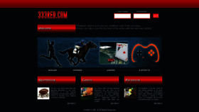 What 333red.com website looked like in 2020 (3 years ago)