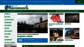 What 3szek.ro website looked like in 2020 (3 years ago)