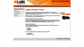 What 3dlabs.com website looked like in 2020 (3 years ago)
