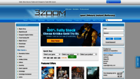 What 3zoom.com website looked like in 2020 (3 years ago)