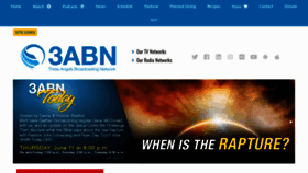 What 3abn.org website looked like in 2020 (3 years ago)