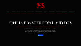 What 365waterfowl.com website looked like in 2020 (3 years ago)