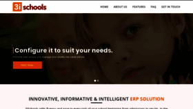 What 3ischools.com website looked like in 2020 (3 years ago)
