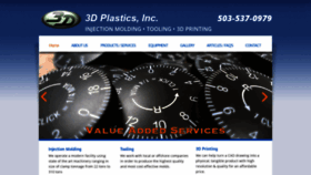 What 3d-plastics.com website looked like in 2020 (3 years ago)