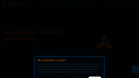 What 3utelecom.de website looked like in 2020 (3 years ago)