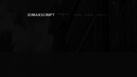 What 3dmaxscript.com website looked like in 2020 (3 years ago)