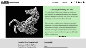 What 3dprintingchina.com website looked like in 2020 (3 years ago)