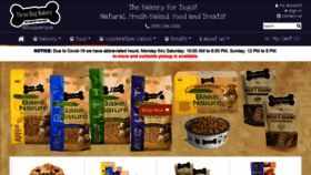 What 3dogbakeryabq.com website looked like in 2020 (3 years ago)