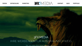What 3fx-media.com website looked like in 2020 (3 years ago)