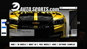 What 3dautosports.com website looked like in 2020 (3 years ago)