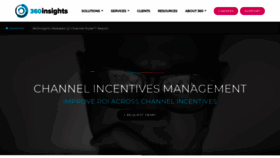 What 360incentives.com website looked like in 2020 (3 years ago)