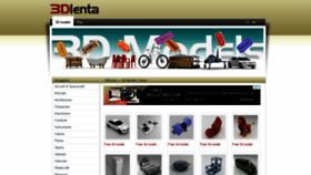 What 3dlenta.com website looked like in 2020 (3 years ago)