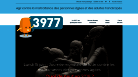 What 3977.fr website looked like in 2020 (3 years ago)