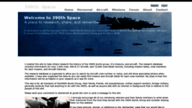 What 390thspace.com website looked like in 2020 (3 years ago)