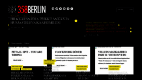 What 358berlin.com website looked like in 2020 (3 years ago)