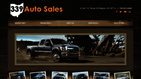 What 339autosales.net website looked like in 2020 (3 years ago)